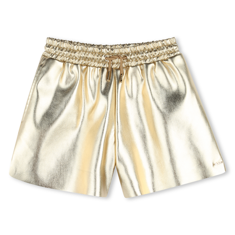 Gold faux shorts BOSS 
                        GIRL