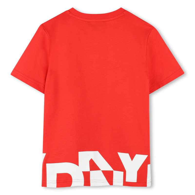 Wide-fit cotton T-shirt DKNY 
                        BOY