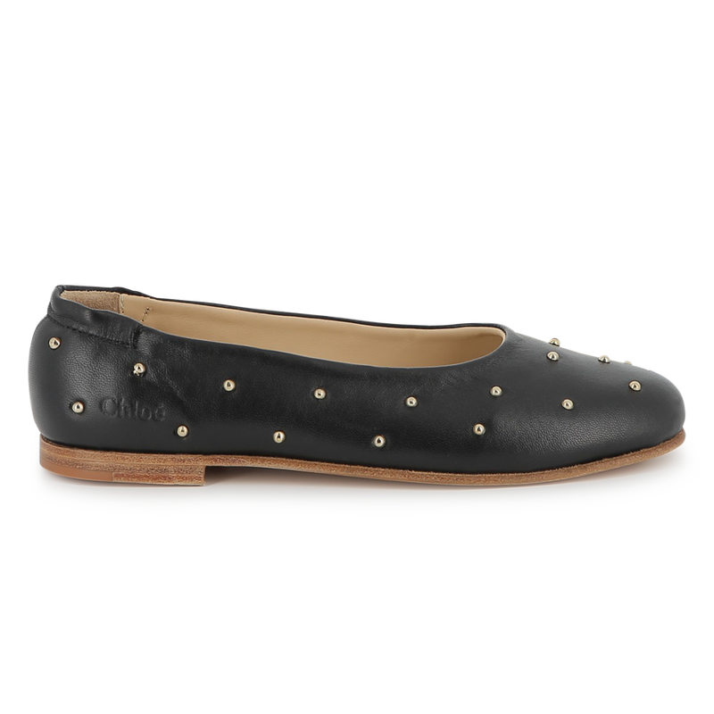 Sheepskin ballerinas CHLOE 
                    GIRL