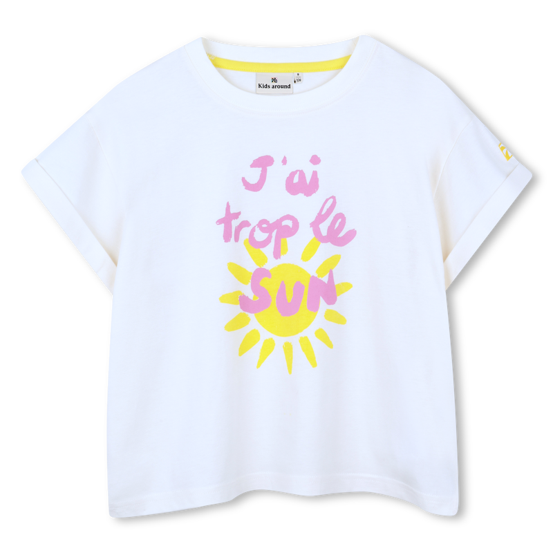 Short-Sleeved T-Shirt KIDS AROUND 
                        GIRL