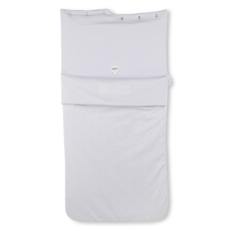 Printed cotton sleeping bag BOSS 
                    UNISEX