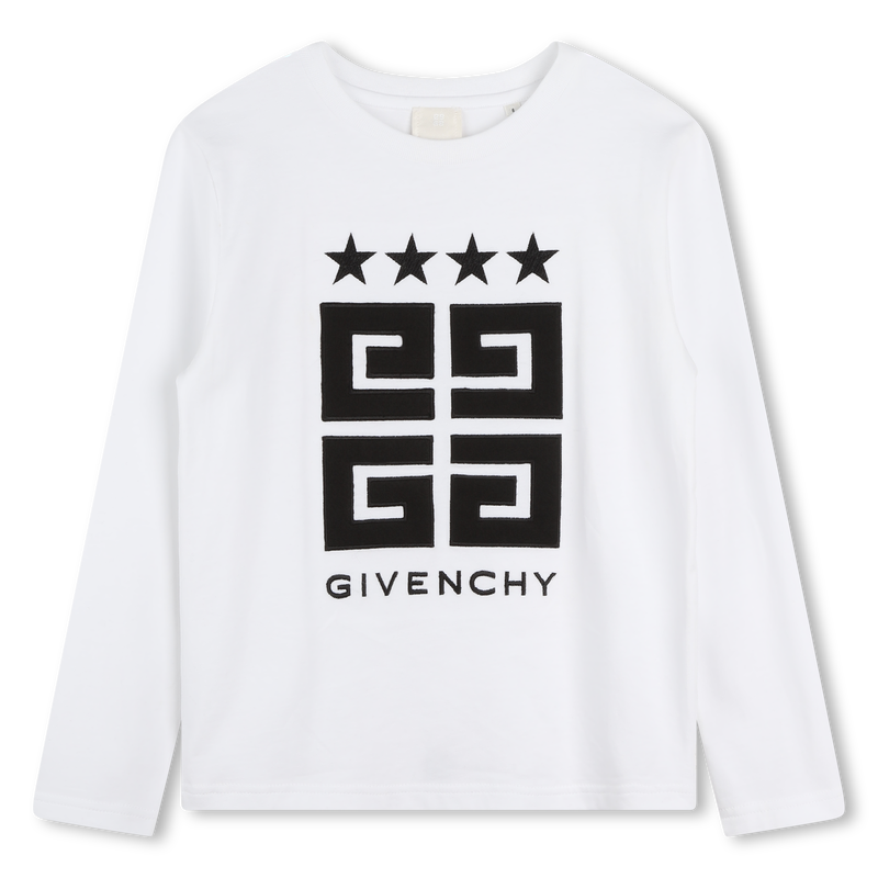 Star Appliqué T-Shirt GIVENCHY 
                    BOY