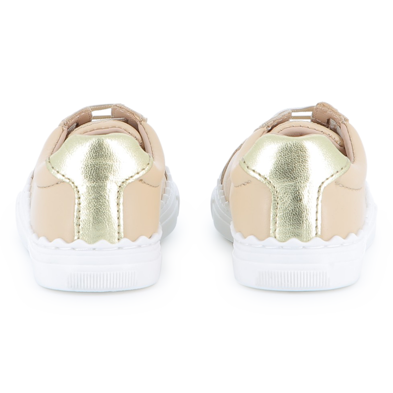 Sheepskin Leather Sneakers CHLOE 
                    GIRL