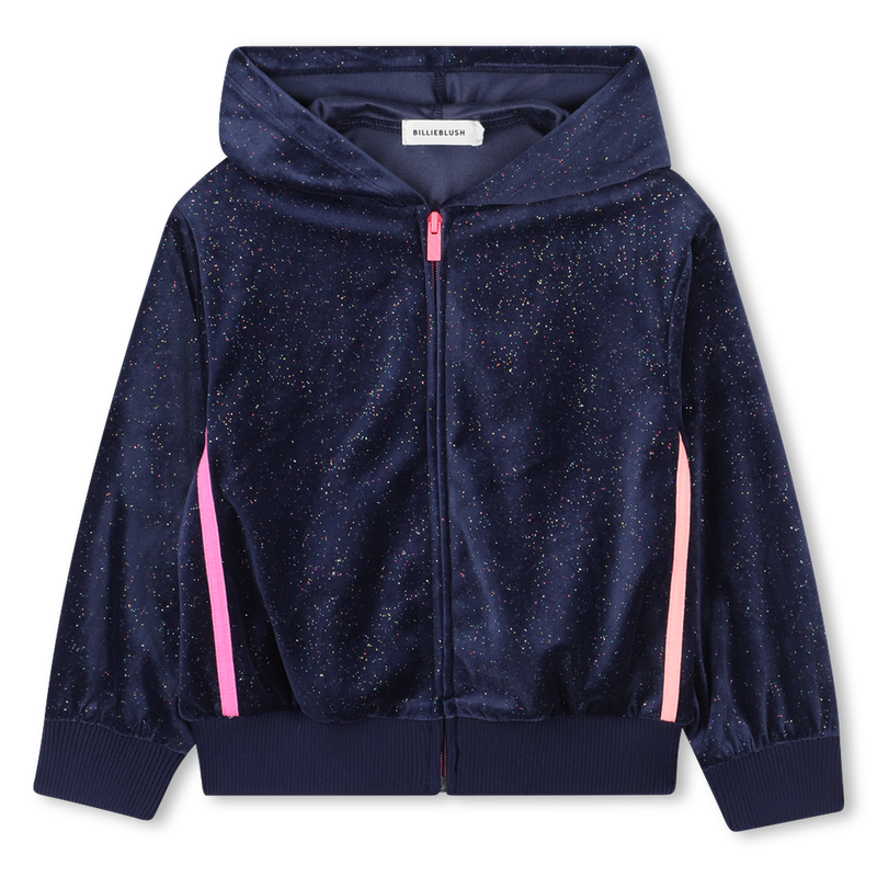 Shiny velvet cardigan BILLIEBLUSH 
                        GIRL