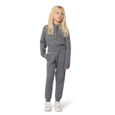 Knitted high-neck sweater CHLOE GIRL