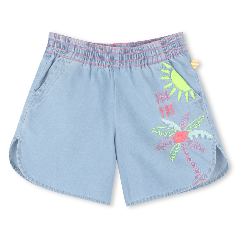 Lightweight denim shorts BILLIEBLUSH 
                        GIRL