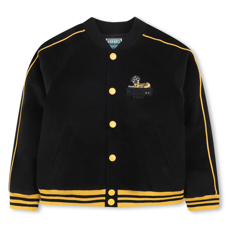 Velvet bomber jacket KENZO KIDS 
                        UNISEX