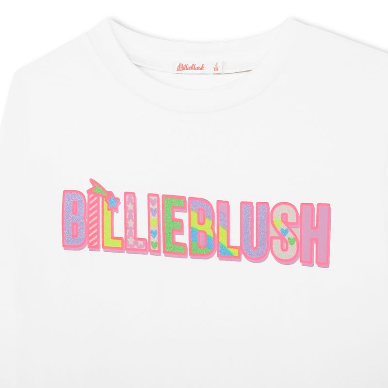 Logo graphic long-sleeve BILLIEBLUSH 
                    GIRL