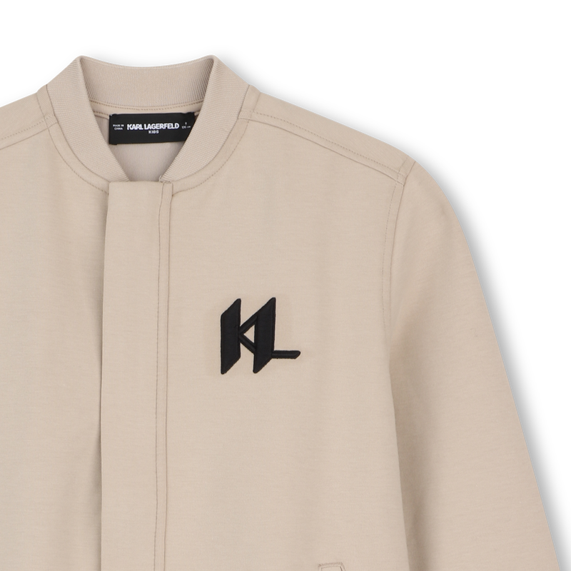 Zip-Up Hoodie KARL LAGERFELD KIDS 
                        BOY