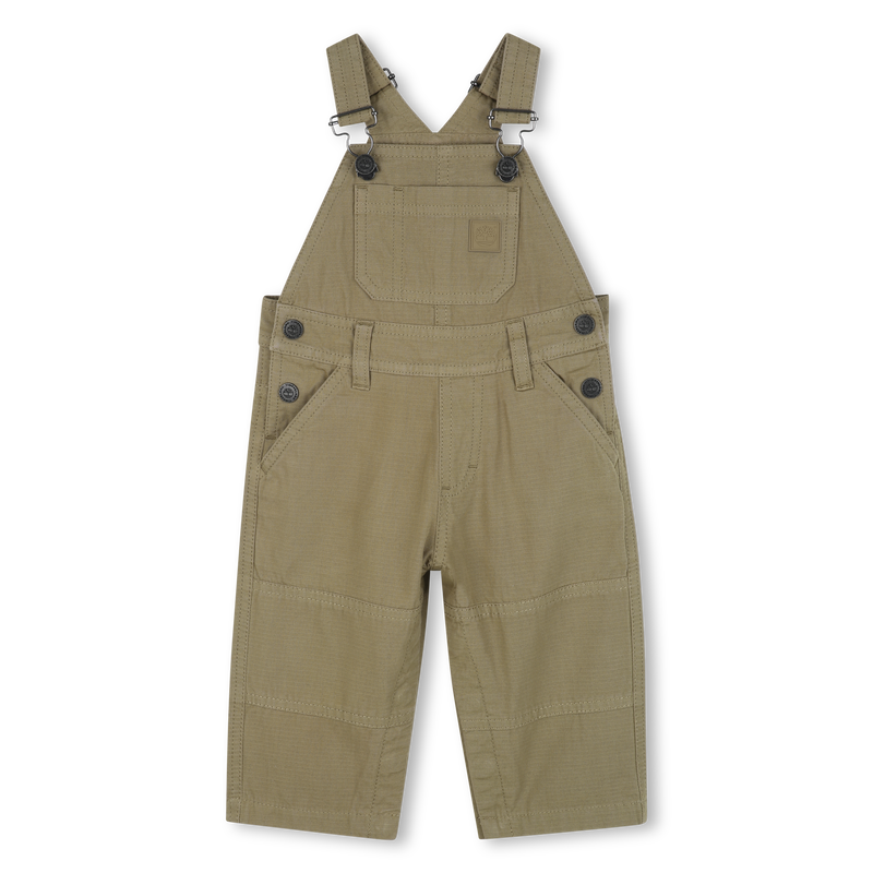 Cotton dungarees with patch pockets TIMBERLAND 
                    BOY