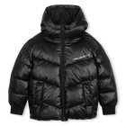 Hooded down jacket KARL LAGERFELD KIDS 
                    GIRL