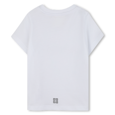 T-shirt with snap closure GIVENCHY BOY