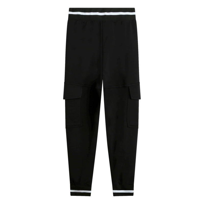 Logo print fleece pants DKNY 
                    BOY