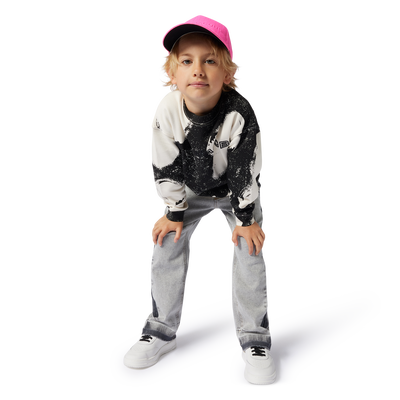 Self-adhesive leather trainers MARC JACOBS BOY