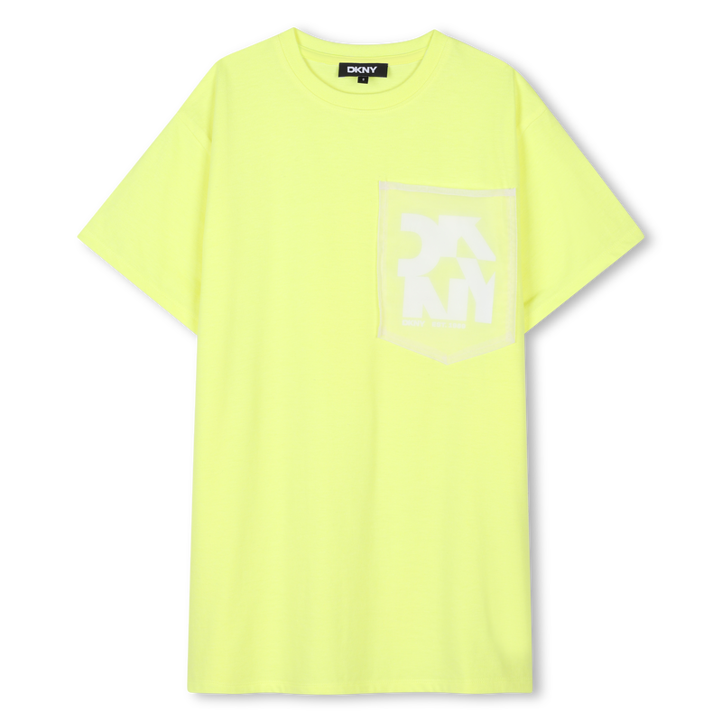 Short-sleeved T-shirt dress DKNY 
                        GIRL