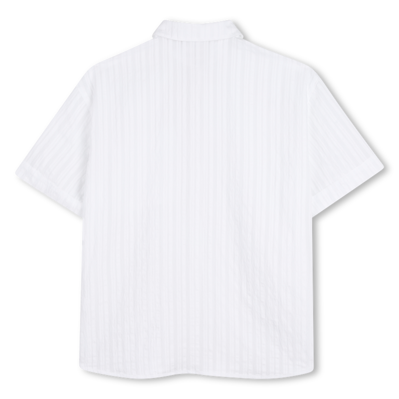 Lightweight Embossed Fabric Shirt BOSS 
                        GIRL