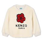 Fluffy fleece sweatshirt KENZO KIDS 
                    GIRL