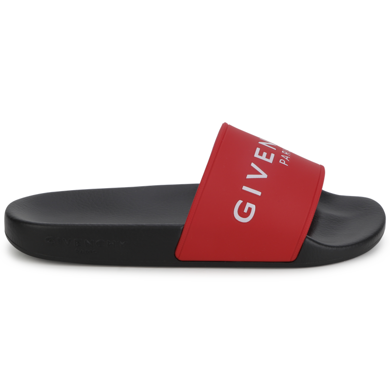 Givenchy slides store red and black