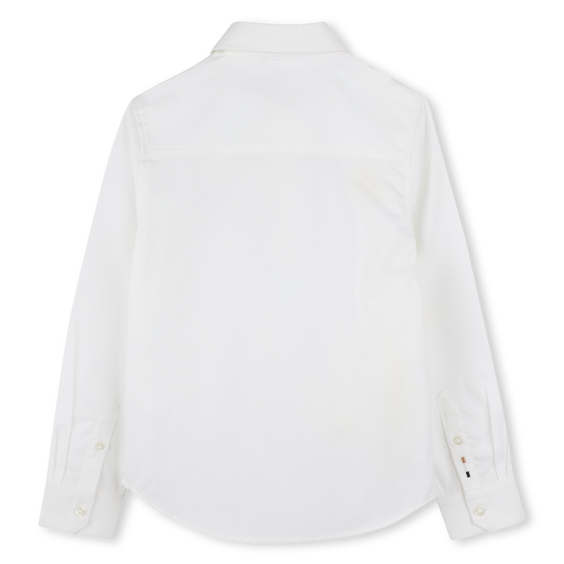 Long-sleeved cotton shirt BOSS 
                        BOY