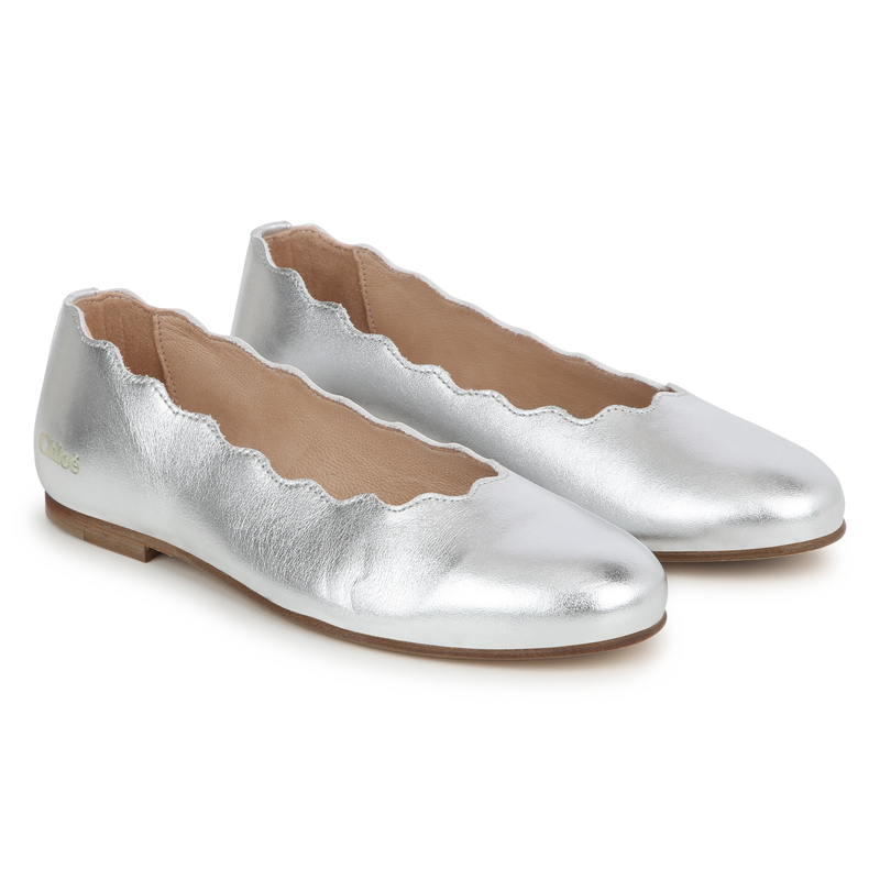 CHLOE Leather ballet pumps