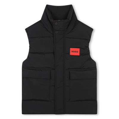 Plain Puffer Vest Jacket HUGO BOY
