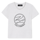Short-Sleeved T-Shirt KARL LAGERFELD KIDS 
                    GIRL