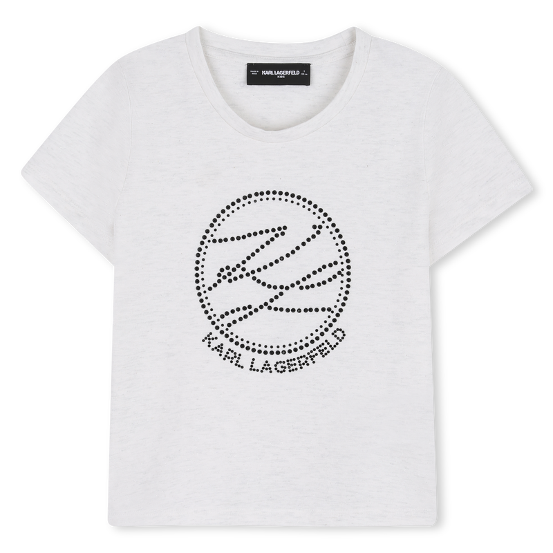 Short-Sleeved T-Shirt KARL LAGERFELD KIDS 
                        GIRL