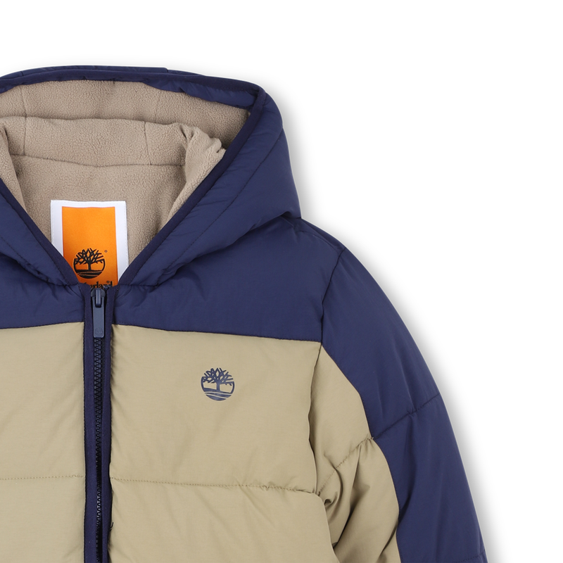 Water-repellent hooded down jacket TIMBERLAND 
                        BOY