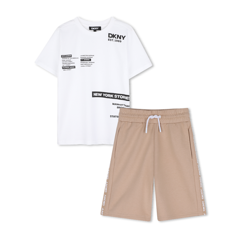 Bermuda Outfit Set DKNY 
                        BOY