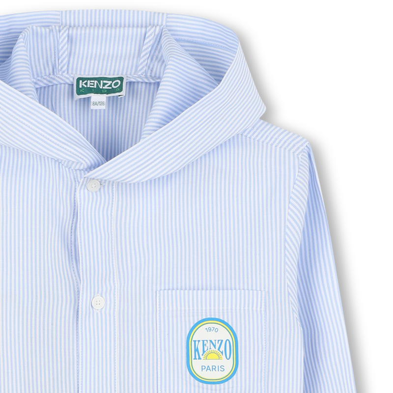 Printed hooded shirt KENZO KIDS 
                        BOY