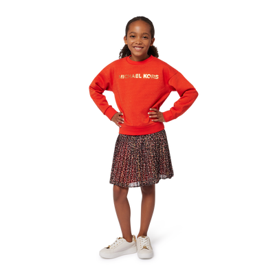 Glittery Sweatshirt MICHAEL KORS GIRL