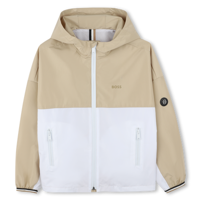 Two-tone hooded windbreaker BOSS BOY