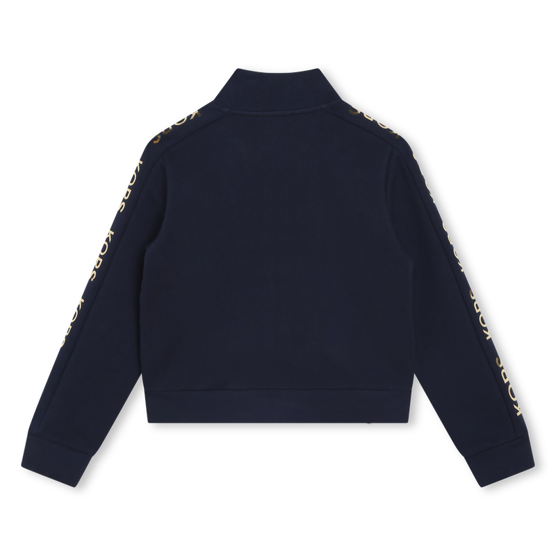 Fleece Tracksuit Top MICHAEL KORS 
                    GIRL