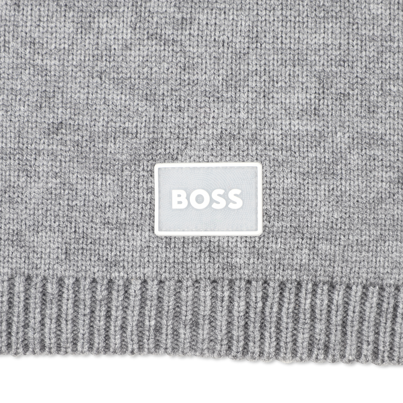 Neck warmer with badge BOSS 
                        BOY