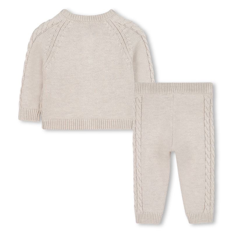 Knitted cardigan and pants set MICHAEL KORS 
                    GIRL