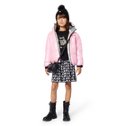 Reversible down jacket KARL LAGERFELD KIDS 
                    GIRL