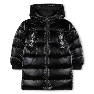 Hooded down jacket MICHAEL KORS GIRL