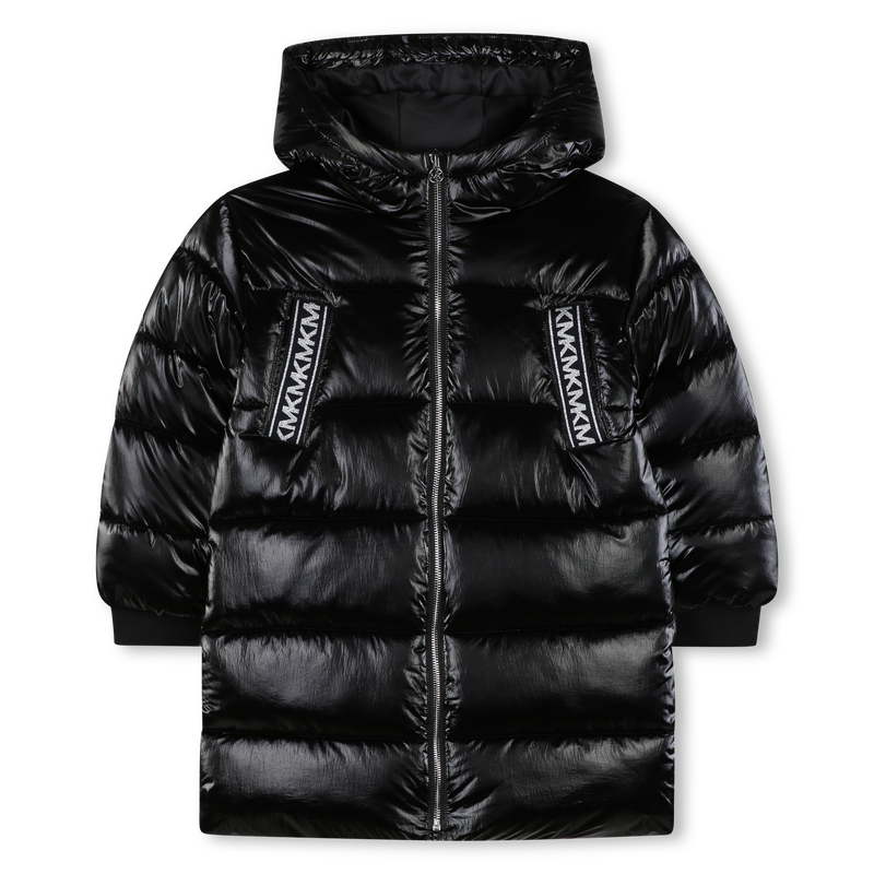 Hooded down jacket MICHAEL KORS 
                        GIRL