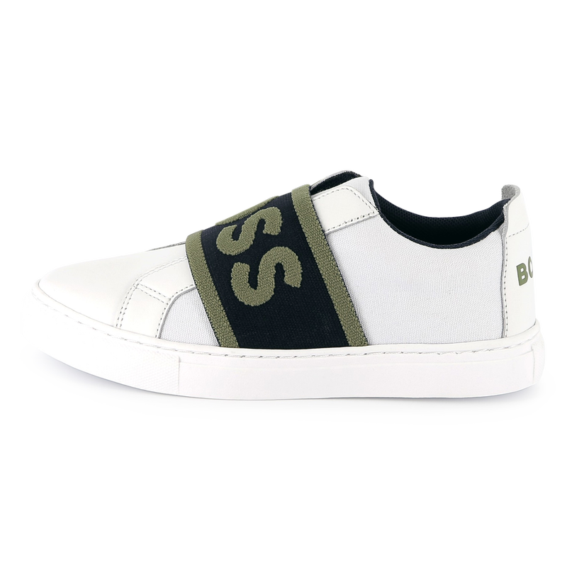 Bicolor Slip-On Sneakers BOSS 
                        BOY