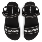 Light Velcro sandals KARL LAGERFELD KIDS 
                    GIRL