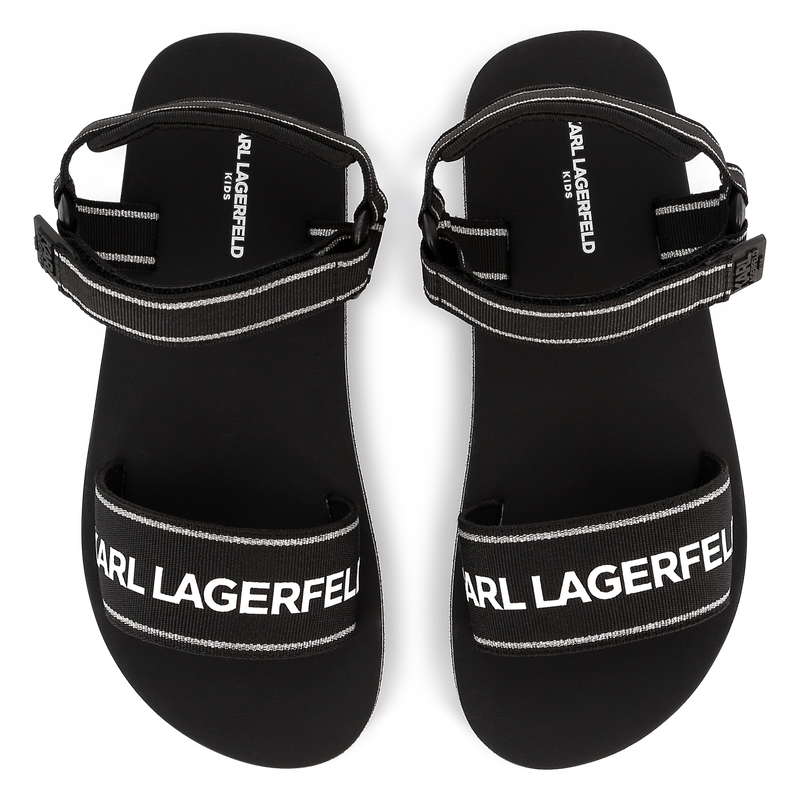 Light Velcro sandals KARL LAGERFELD KIDS 
                        GIRL