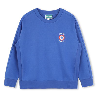 Printed Fleece Sweatshirt KENZO KIDS BOY