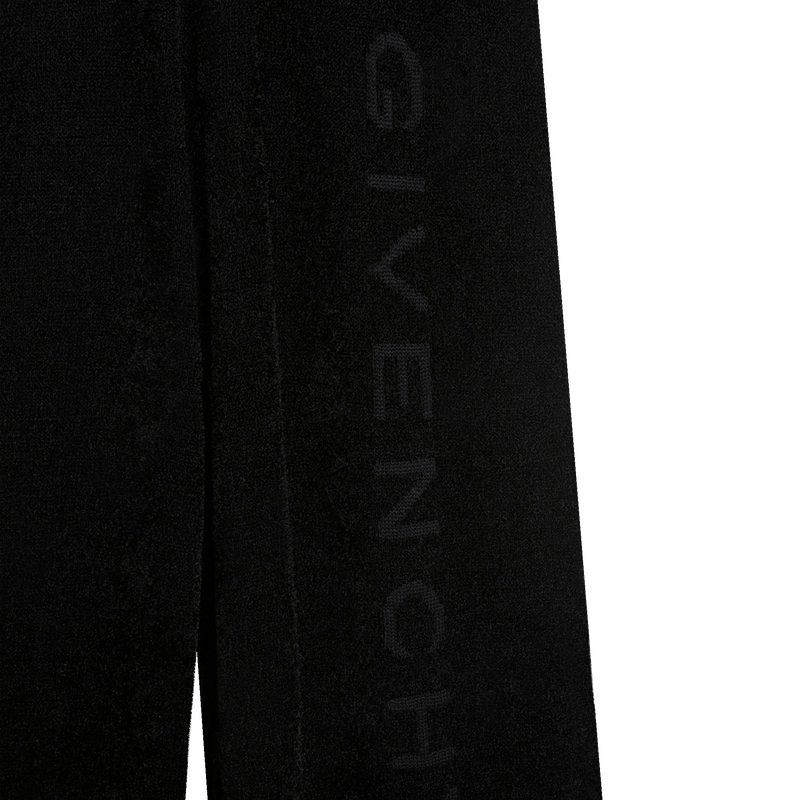Wide leg plain knit trousers GIVENCHY 
                    GIRL