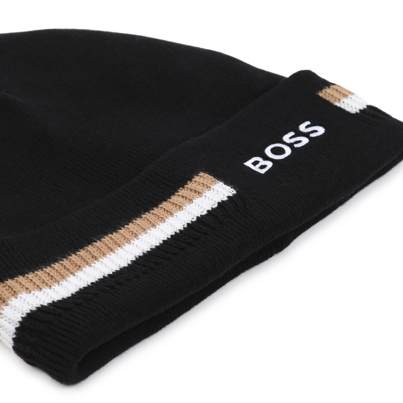 Knitted beanie BOSS 
                        BOY