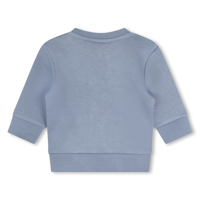 Round-Neck Fleece Sweatshirt BOSS 
                        BOY
