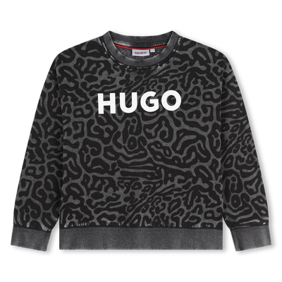Printed Jersey Sweatshirt HUGO GIRL