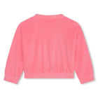 Velvet Sweatshirt BILLIEBLUSH 
                    GIRL