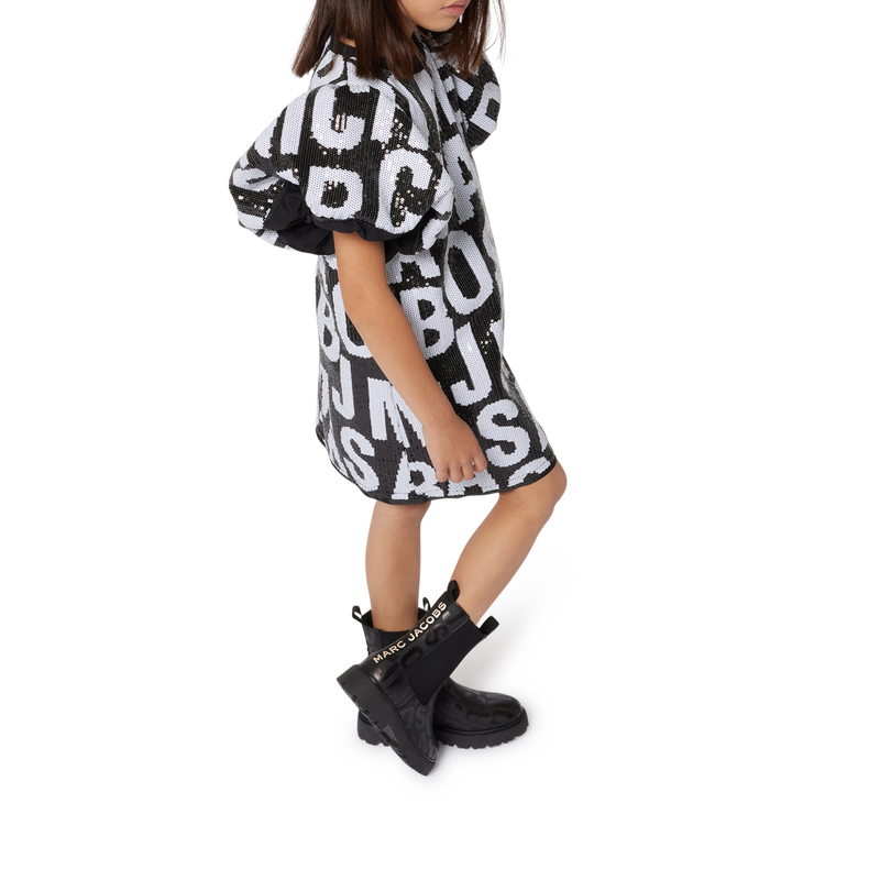 Lined Leather Booties MARC JACOBS 
                        GIRL