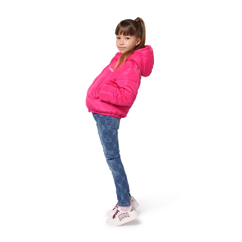 Slim-Fit Printed Jeans HUGO 
                        GIRL