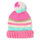 Striped Pom-Pom Hat BILLIEBLUSH 
                    GIRL